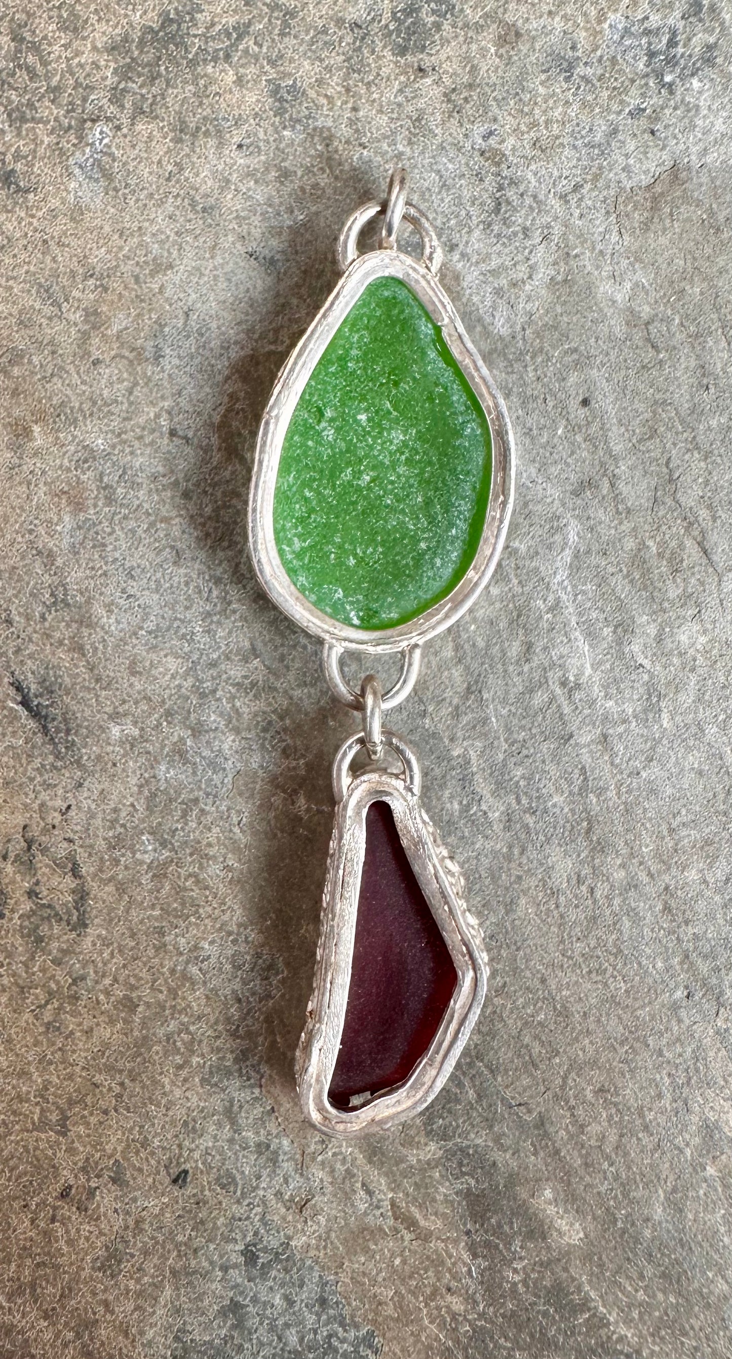 Lake Erie Beach Glass Pendant