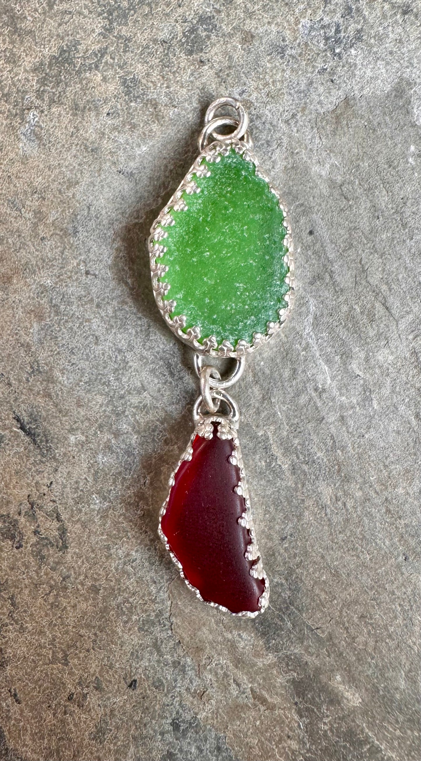 Lake Erie Beach Glass Pendant