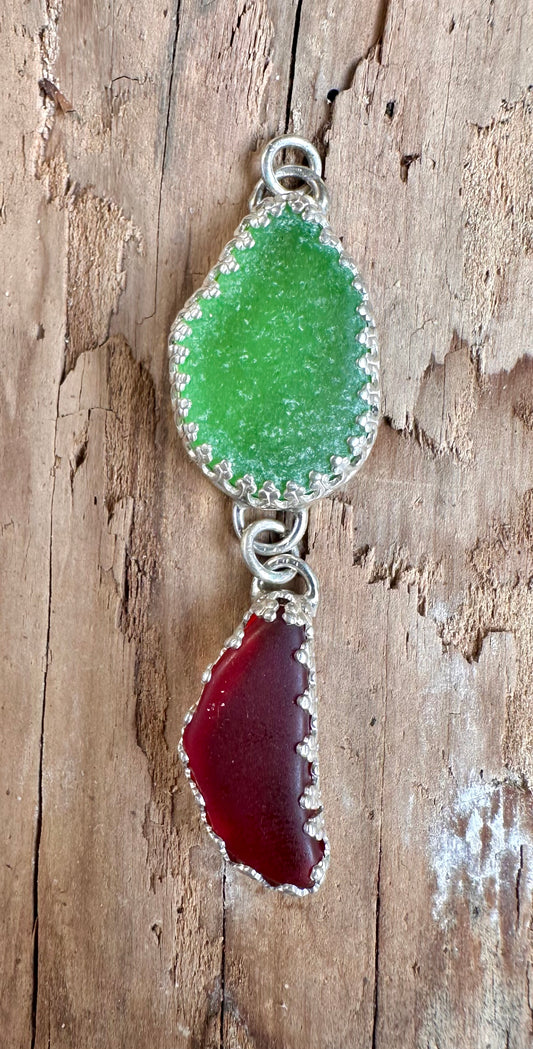 Lake Erie Beach Glass Pendant